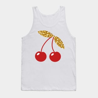 Glittery Cherry Tank Top